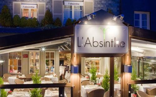 L'Absinthe Hotel Honfleur Buitenkant foto