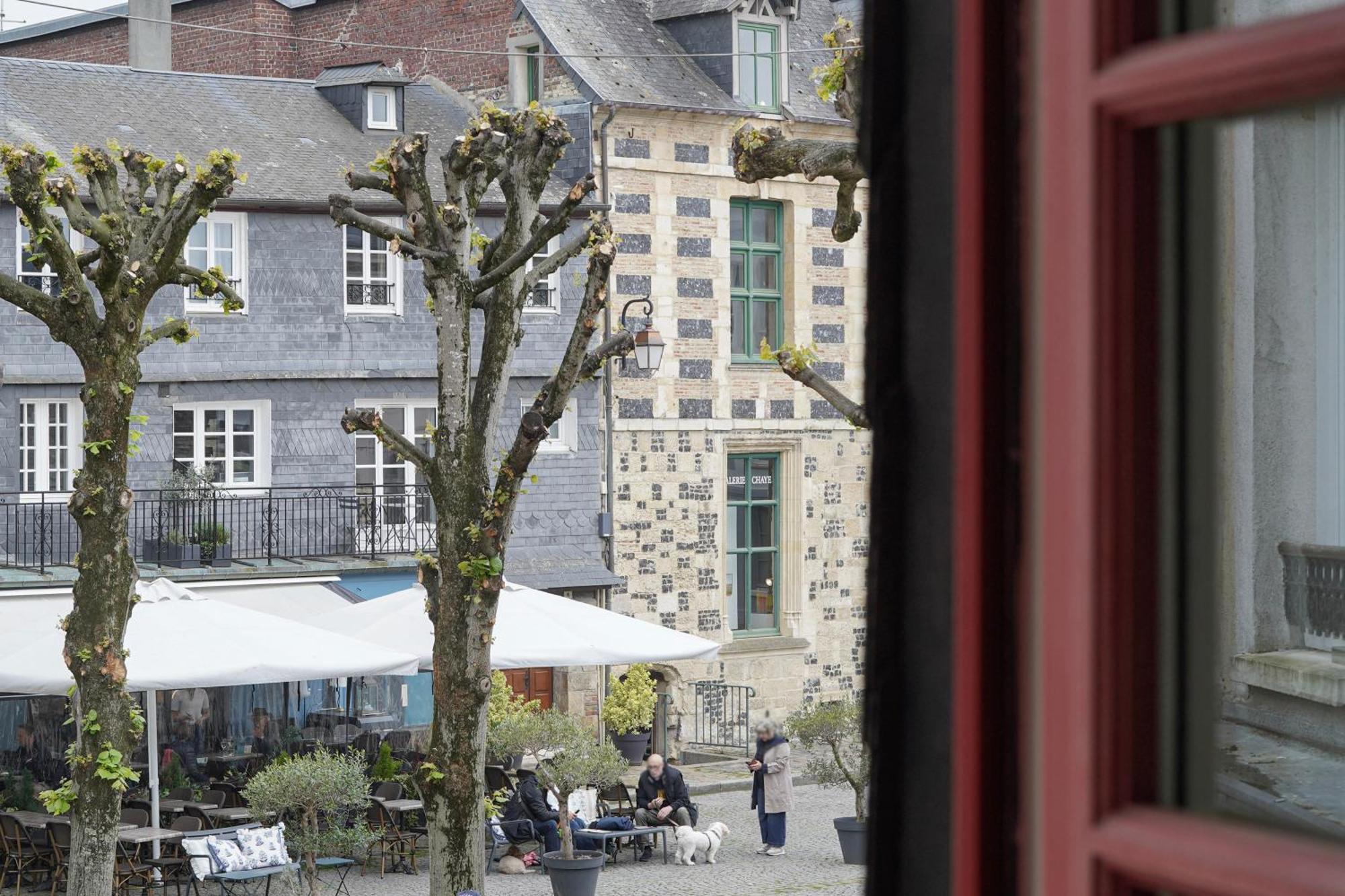 L'Absinthe Hotel Honfleur Buitenkant foto
